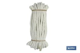 COFAN 08101042B - MADEJA CUERDA NYLON MATE 4 CABOS 8MM 10M