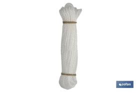 COFAN 08101222B - MADEJA CUERDA PLÁSTICO 5MM 10M VERDE