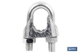 COFAN 18001010U - SUJETACABLES DIN-741 ZINCADO M-20 'VENTA UNITARIA'