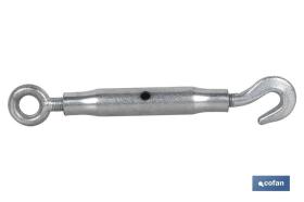 COFAN 18001602U - TENSOR TUBULAR GANCHO-ANILLA M-8 'VENTA UNITARIA'
