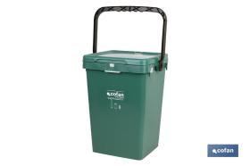 COFAN 41003194 - CONTENEDOR VERDE PARA VIDRIO  25L.