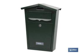 COFAN 41007102B - BUZÓN CORREO EXTERIOR BLANCO MODELO GARDEN 360X290X105MM
