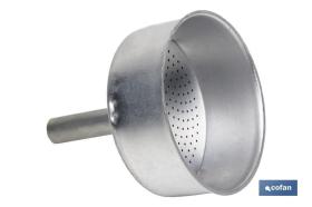 COFAN 4101000802 - EMBUDO CAFETERA 12 TAZAS ALUMINIO