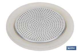 COFAN 4101001201 - FILTRO + GOMA ALUMINIO 6 TAZAS