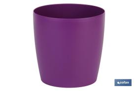COFAN 90015545 - MACETA CAMELIA COLOR MORADO18X17.8CM