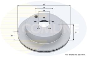 COMLINE ADC5009V - DISCO FRENO