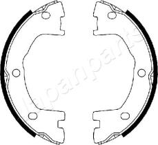 JAPANPARTS GF0231AF - JAPAN ZAPATAS FRENO