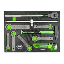 JBM 15734 - MÃDULO EVA DE MARTILLO, CARRACA Y LLAVES DE GOLPEO