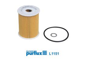 PURFLUX L1151 - FILTER ENGINE OIL L1151 PFX BOX