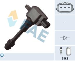 FAE 80491 - BOBINA DE ENCENDIDO