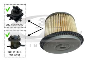 3RG 97301 - FILTRO COMBUSTIBLE