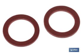 COFAN 00711622 - ARANDELA DE FIBRA ROJA M-16 X 22 X 1,5