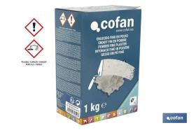 COFAN 15801086 - ENLUCIDO FINO EN POLVO PARA EXTERIOR 5 KG