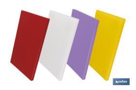 COFAN 41600117 - TABLA CORTE  BLANCO 50X30X1.5CM MODELO BRESA