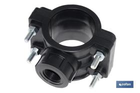 COFAN 65008685 - COLLARÍN DE TOMA PP PN16 125 X 1' 1/2