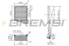  FA0556 - AIR FILTER FORD