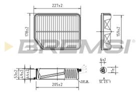  FA0594 - AIR FILTER SUZUKI