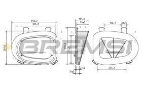  FA0638 - AIR FILTER BMW