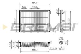  FA1078 - AIR FILTER HYUNDAI, KIA