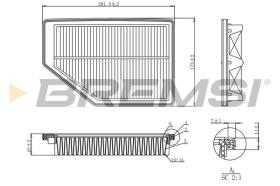  FA1190 - AIR FILTER HONDA