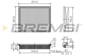  FA1226 - AIR FILTER FIAT, ALFA ROMEO