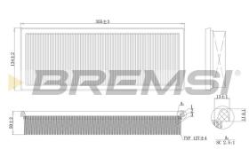  FA1639 - AIR FILTER MERCEDES-BENZ, PUCH