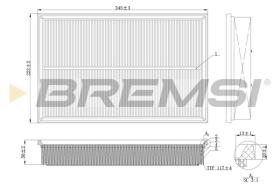  FA2138 - AIR FILTER VW, AUDI, SKODA