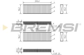  FC0071A - CABIN FILTER OPEL, PEUGEOT, CITROEN