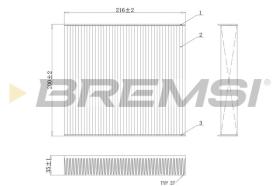  FC0078C - CABIN FILTER RENAULT, NISSAN, LADA