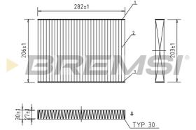  FC0181A - CABIN FILTER VW, AUDI, SKODA, SEAT