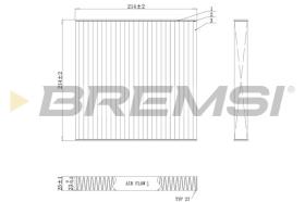  FC0439C - CABIN FILTER RENAULT, SMART