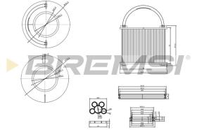  FE0762 - FUEL FILTER VW, AUDI, PORSCHE