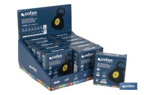 COFAN 04500042 - EXPOSITOR LLAVERO LINTERNA 12 UDS