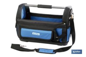 COFAN 09400555 - BOLSA PORTAHERRAMIENTAS ABIERTA 49 X 25 X 35 CM