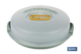 COFAN 41003041 - TARTERA REDONDA VERDE OPACA PAVLOVA CON ASAS Ø34,5 X 11 CM