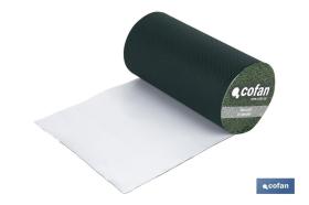 COFAN 90016594 - CINTA DE UNIÓN PARA CÉSPED ARTIFICIAL UNA CARA 15 CM X 10 M