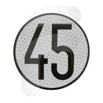  FA10828645 - DISCO LIMITACION VELOCIDAD 45 KM/H ALUMINIO 100MM