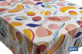 COFAN 46003091 - ROLLO DE HULE DISEÑO SANDIA 1.40 X 25 M