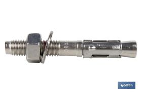 COFAN 07861070U - TACO ANCLAJE MTC  M 10X70  INOX 'VENTA UNITARIA'