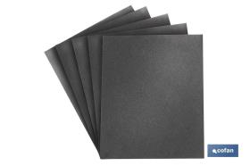 COFAN 097211500U - LIJA AL AGUA GRANO 1.500 (230X280MM) 'VENTA UNITARIA'