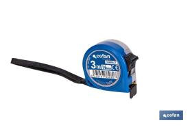 COFAN 10575025 - FLEXÓMETRO ESTÁNDAR 25 MM X 5 M