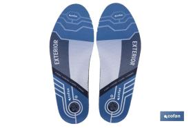 COFAN 12000140E - PLANTILLA 4 CAPAS PARA CALZADO PISADA EXTERIOR TALLA 40