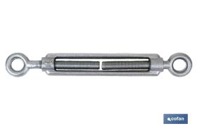 COFAN 18001404U - TENSOR ANILLA-ANILLA ZINC. DIN 1480 M-10 'VENTA UNITARIA'