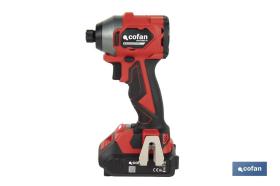 COFAN 50003232 - ATORNILLADOR PERCUTOR A BATERÍA LI-ION 20 V 3600 RPM