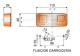 RINDER 17000 - LAT.AMBAR C/REFLEX C/PASACABLE
