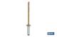 COFAN 07033210 - REMACHE ACERO  3.2 X 10 MM