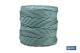COFAN 08101013 - BOBINA CORDON TRENZADO POLI 5 MM 200 MTS BCO/ VDE