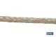 COFAN 08101060A - CUERDA SISAL 4 CABOS 12 MM 50 MTS NATURAL