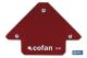 COFAN 09517115 - ESCUADRA MAGNÉTICA PARA SOLDAR (85X85 MM)