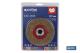 COFAN 10250097 - RUEDA ALAMBRE E.32MM ONDULADO Ø180 A.LATON 0.3MM